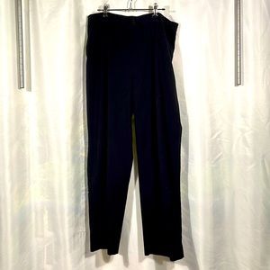 Black Pull-On Pants